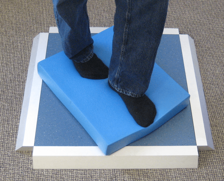 BESS Test with Foam on Stepscan Single-Tile pad System