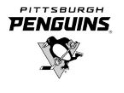 Pittsburgh Penguins Logo BW 109
